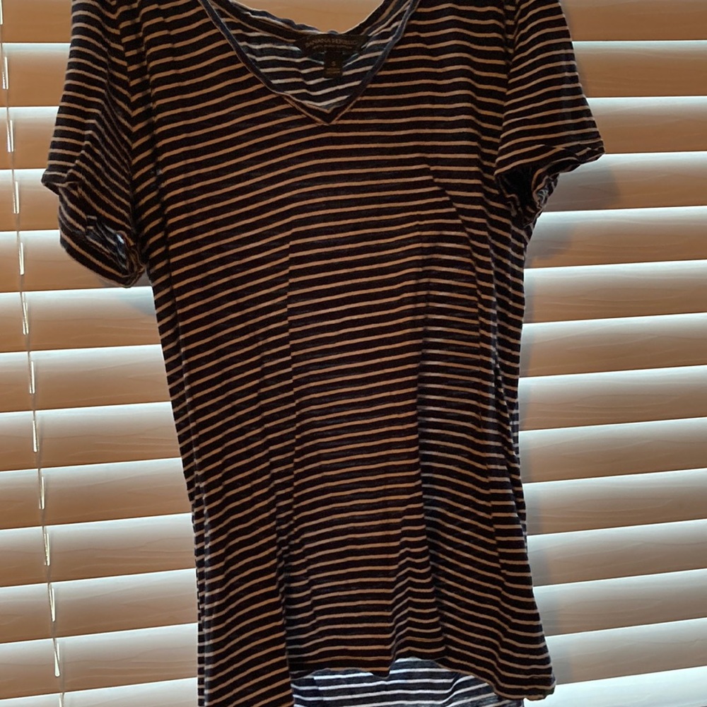 A stripe shirt